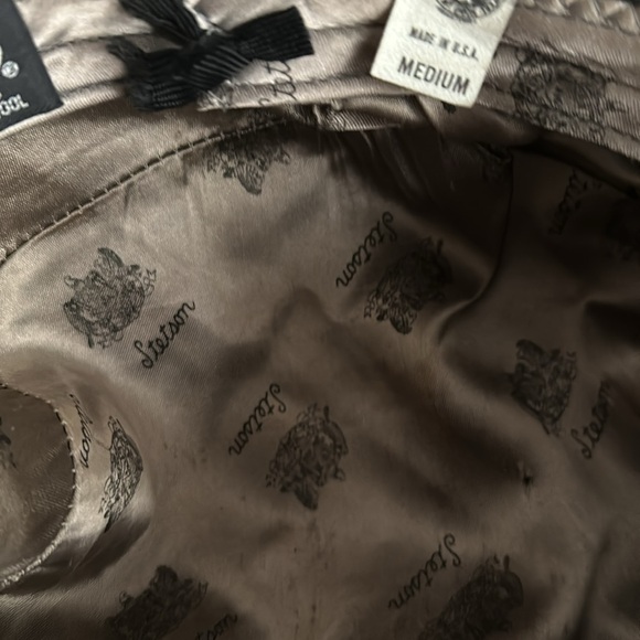 Stetson gray wool cap size medium - Picture 3 of 5